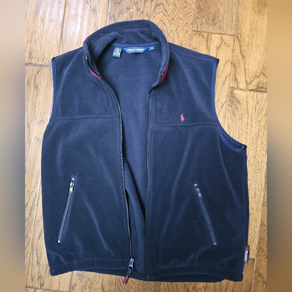 Women's Polo Golf Vest Sz Med
